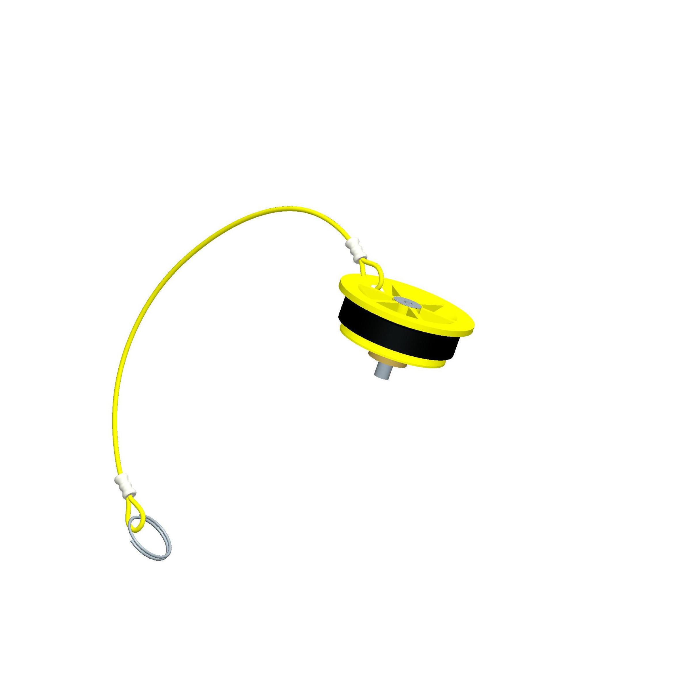 3" Adapter Cap with Stainless Steel Wire